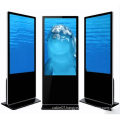Capacitive touch screen for advertising player